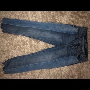 Old navy perfect straight two toned jeans